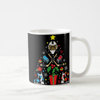 Ice Hockey Christmas Tree Ornaments Fun Xmas  Coffee Mug