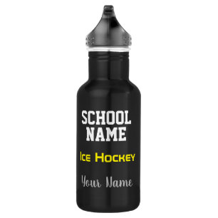 Ice Hockey- Create Your Own School Spirit 532 Ml Water Bottle