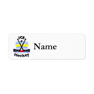 Hockey Stick Labels, Hockey Stick Address Labels, Return Address Labels ...