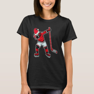 Ice Hockey Dab Apparel Dabbing Player Youth Merry T-Shirt