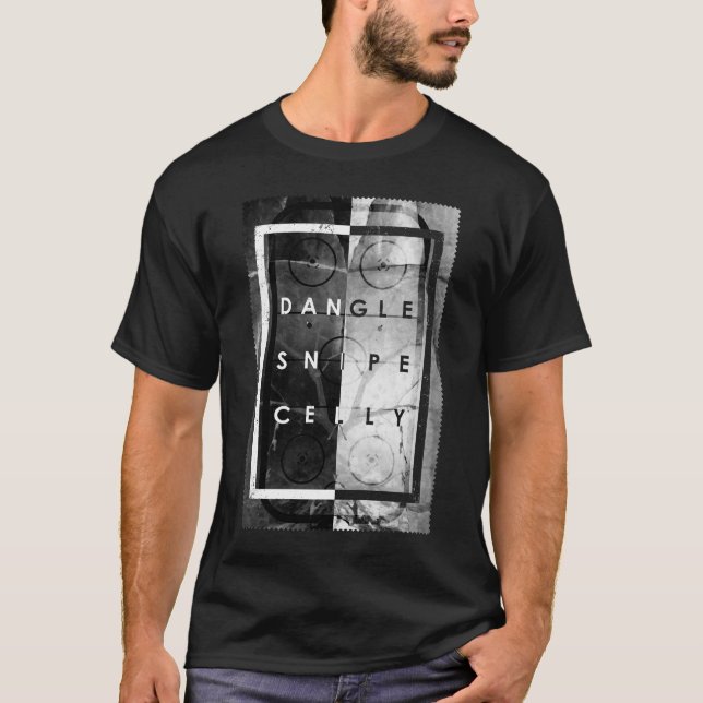 Ice Hockey Dangle Snipe Celly Design T-Shirt (Front)