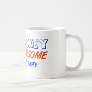 ice hockey design coffee mug