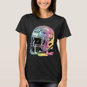 Ice Hockey Drip Boys Youth Goalie Hockey Ice Cream T-Shirt