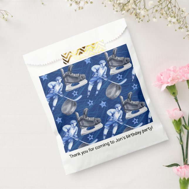 Ice Hockey Favour Bag (Sealed)