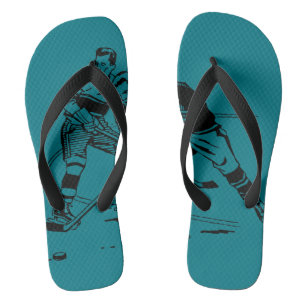 Ice hockey flip flops