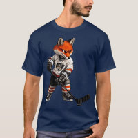 Ice Hockey Fox T-Shirt