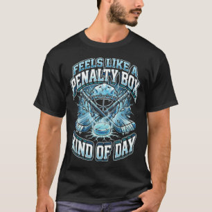 Ice Hockey Funny Feels Like A Penalty Box Kind Of T-Shirt