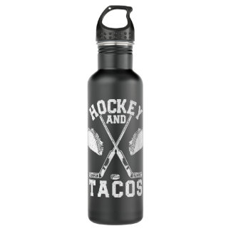 Ice Hockey Funny Mexican Player Winter Sports 710 Ml Water Bottle