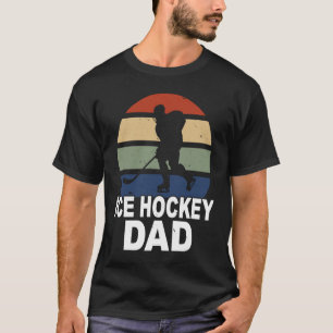 Ice hockey game dad daddy ice hockey player T-Shirt