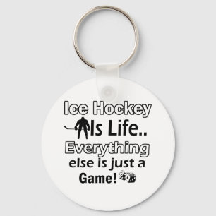 Ice hockey gift items keychain