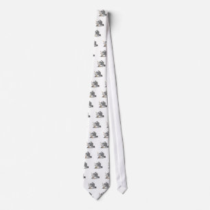 ice hockey goal keeper goalie graphic tie