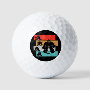 Ice Hockey Goalie Hockey Player Golf Balls