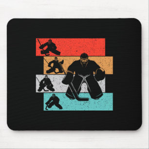 Ice Hockey Goalie Hockey Player Kids Boys Youth Me Mouse Pad