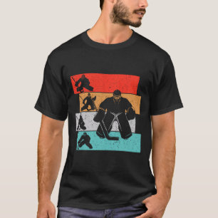 Ice Hockey Goalie Hockey Player Kids Boys Youth Me T-Shirt
