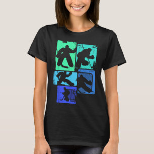 Ice Hockey Goalie Hockey Player Kids Boys Youth Me T-Shirt