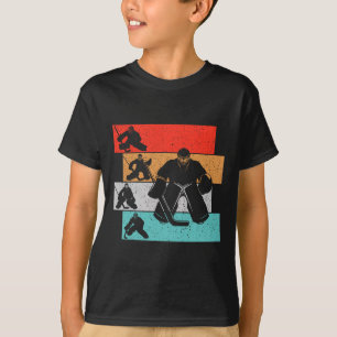 Ice Hockey Goalie Hockey Player Kids Boys Youth Me T-Shirt