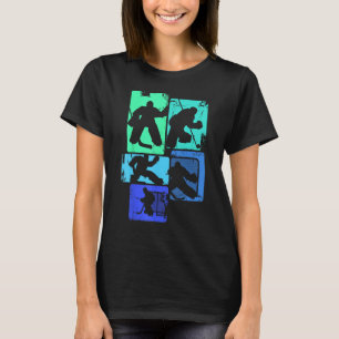 Ice Hockey Goalie Hockey Player Kids Boys Youth Me T-Shirt