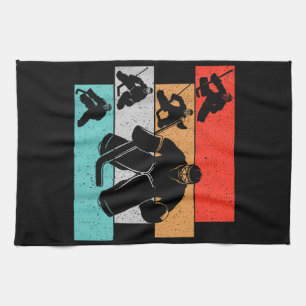 Ice Hockey Goalie Hockey Player Kitchen Towel