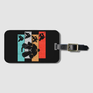 Ice Hockey Goalie Hockey Player Luggage Tag