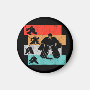 Ice Hockey Goalie Hockey Player Magnet