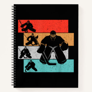 Ice Hockey Goalie Hockey Player Notebook