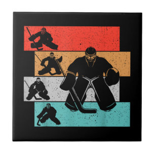 Ice Hockey Goalie Hockey Player Tile