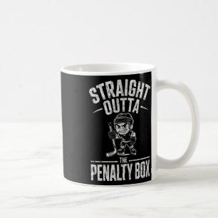 Ice Hockey Goalie Player Boy Straight Outta The Pe Coffee Mug