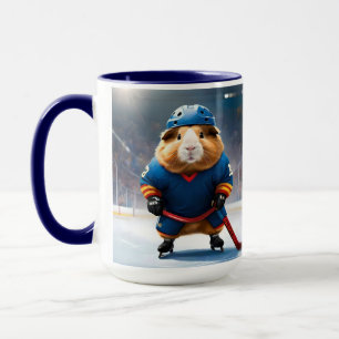 Ice Hockey Guinea Pig, Mug