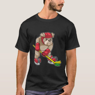 Ice Hockey Ice Hockey Stick Sports  T-Shirt