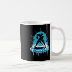 Ice Hockey Illustration Graphic (1) Coffee Mug