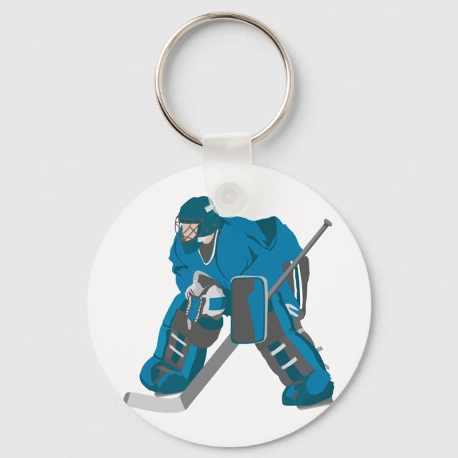 Ice Hockey Keychain (Front)