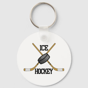 Ice Hockey Keychain