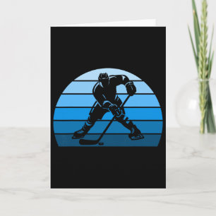 Ice Hockey Kids Boys Hockey Player  Card