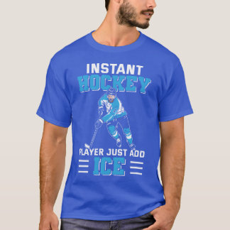 Ice Hockey Lifestyle Sports Hockey Player Goalie v T-Shirt