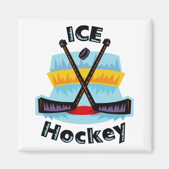 Ice Hockey Magnets (Front)