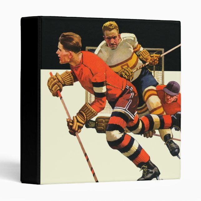 Ice Hockey Match Binder (Front/Spine)