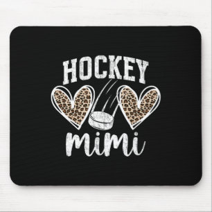 Ice Hockey Mimi Grandma Hearts Mimi Of A Hockey Pl Mouse Pad