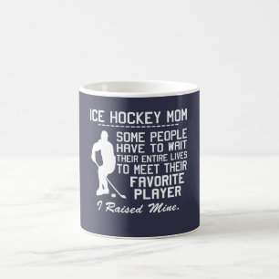 ICE HOCKEY MOM COFFEE MUG