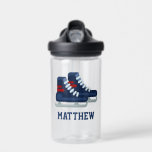 Ice Hockey Personalized Kids Water Bottle<br><div class="desc">Personalized design for your little athletes and sports fans.</div>