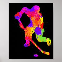 Ice Hockey Player Boys Youth Men Kids 