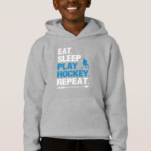Ice Hockey Player Eat Sleep Play Repeat Funny