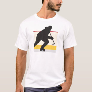ice hockey player on the move T-Shirt