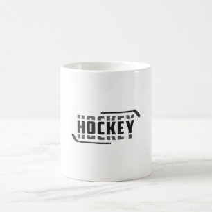 Ice Hockey Player Stick Puck Team Funny Gift Idea Coffee Mug