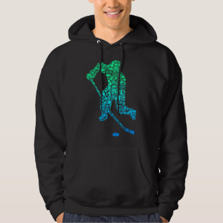 Ice Hockey Player Youth Men Boys Hoodie