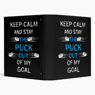 Ice Hockey Puck Play Ice Hockey Winter Team Sport Binder