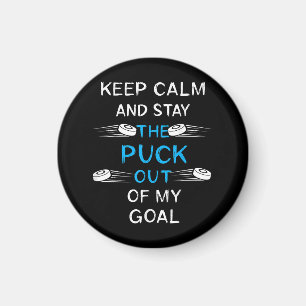 Ice Hockey Puck Play Ice Hockey Winter Team Sport Magnet