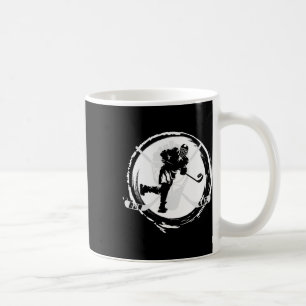 Ice Hockey Puck Stick Ice Rink Trainer Coach Gift  Coffee Mug