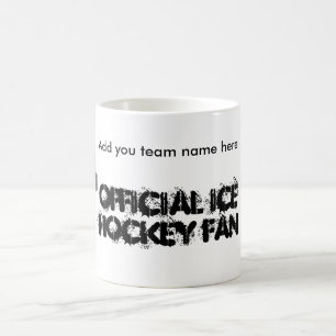 Ice hockey pucks... English tea mug