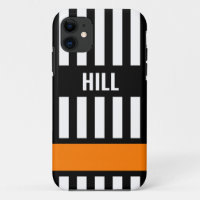 Ice Hockey Referee Zebra Stripe Personalized