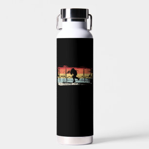 Ice Hockey Retro Water Bottle